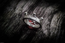 Carica l'immagine nel visualizzatore di Gallery, Anello corona argento 925 silver sterling crown ring collection " Era "
