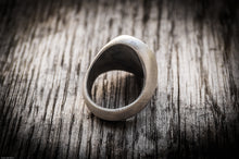 Carica l'immagine nel visualizzatore di Gallery, Anello gufo argento 925 versione media , silver sterling owl oxidized ring collection " Cheva "