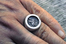 Carica l&#39;immagine nel visualizzatore di Gallery, Anello San Giorgio argento 925 Saint George silver sterling ring collection &quot; Era &quot;
